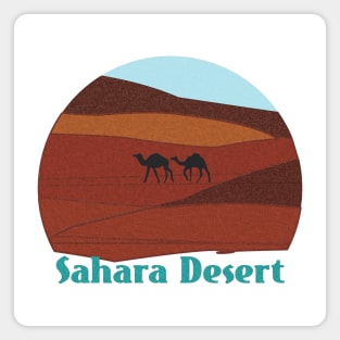 Sahara Desert Magnet